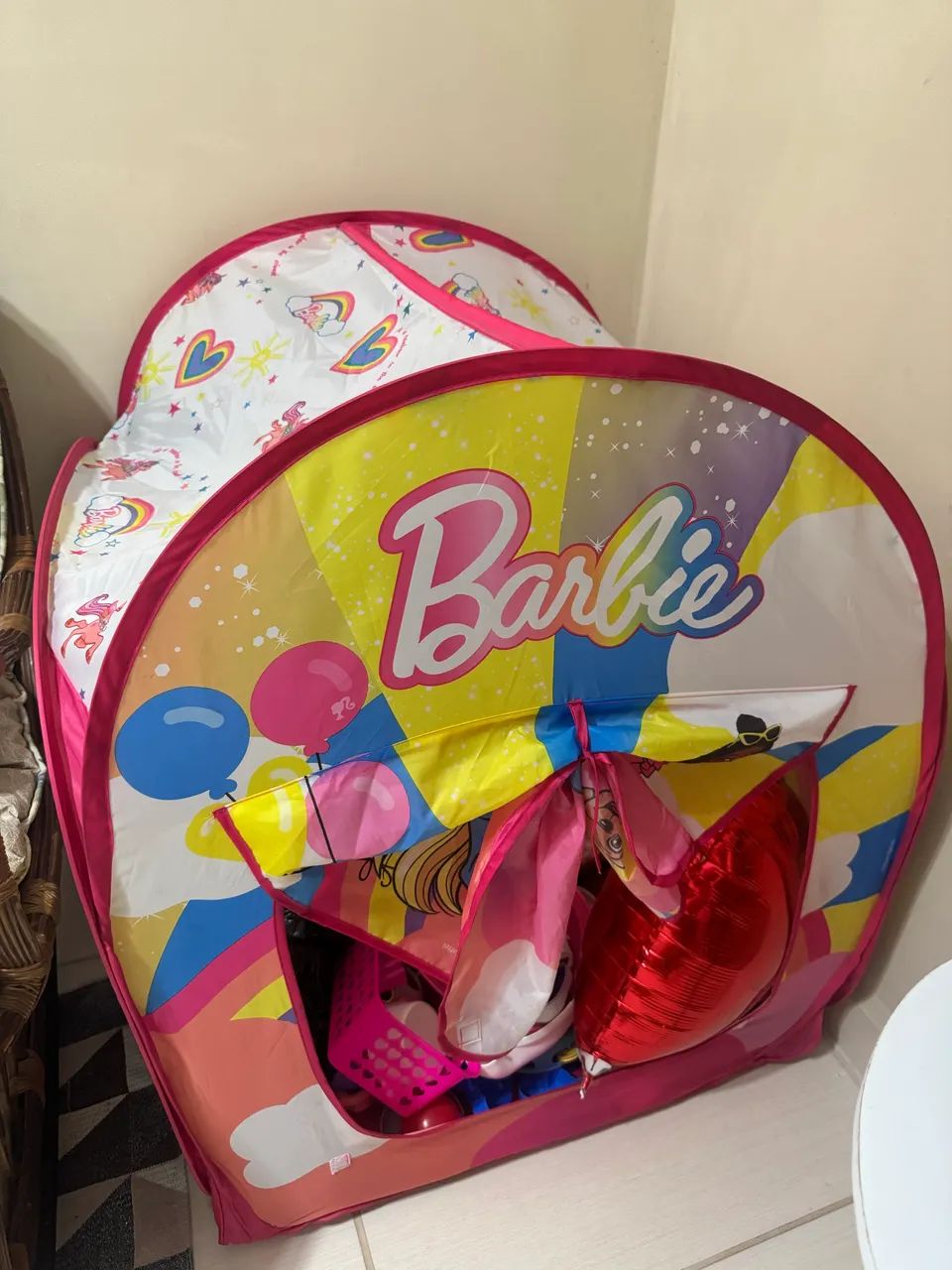 Cabaninha ou casa de bolinhas em perfeito estado  - Foto 2