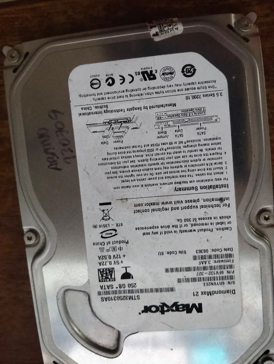2 HD Interno 1 de 512MB e outro de 256 MB  - Foto 3