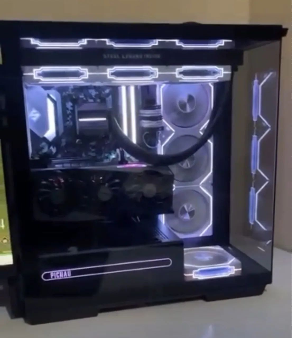 Apenas - Gabinete gamer com fans e fonte  - Foto 3