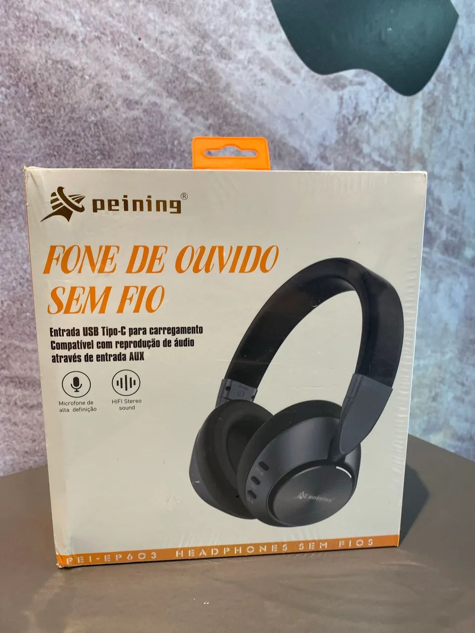  fone de ouvido sem fio Peining PEI-EP603.  
