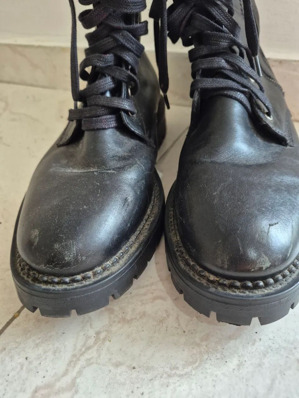 Boot Zara Man importado Couro - Foto 5