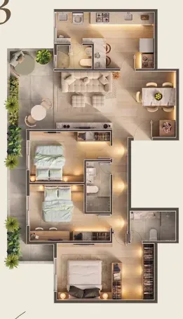 PLANTA 106m²