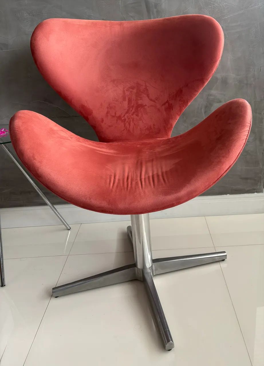 2 poltronas giratórias 