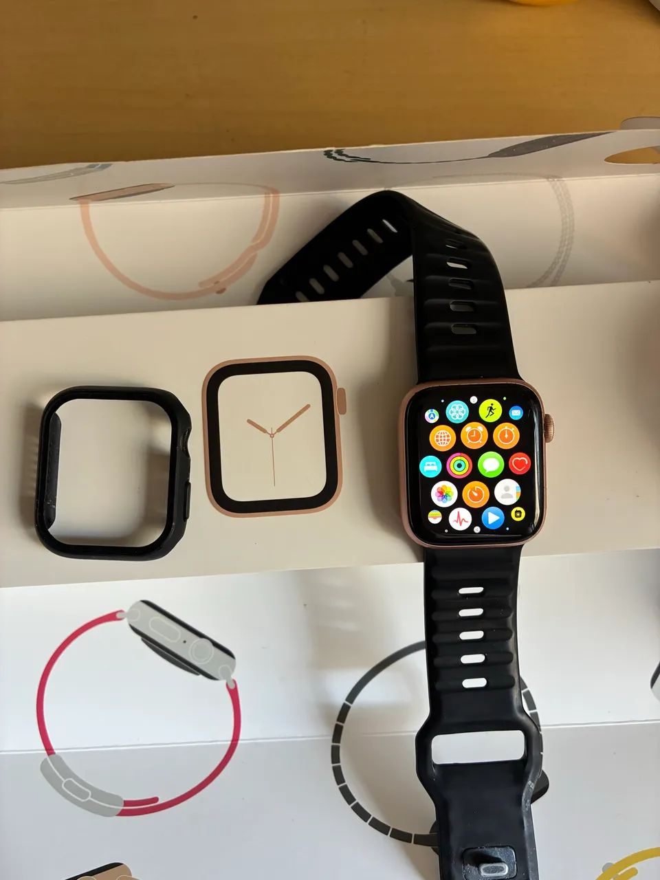 Apple Watch Séries 4 44MM Rose - Foto 3