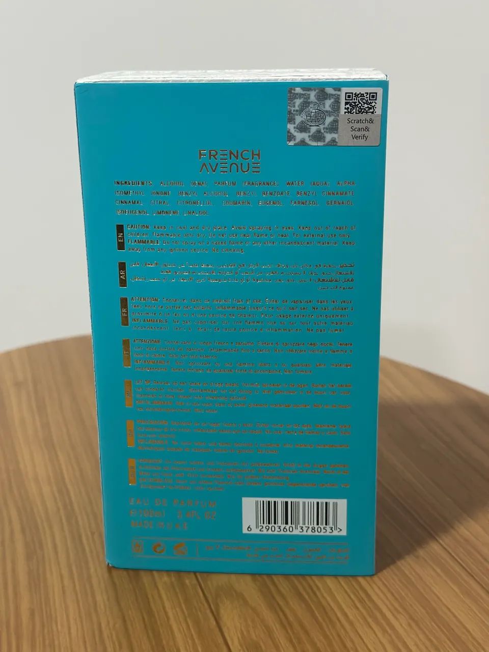 Perfume Vulcan Feu original