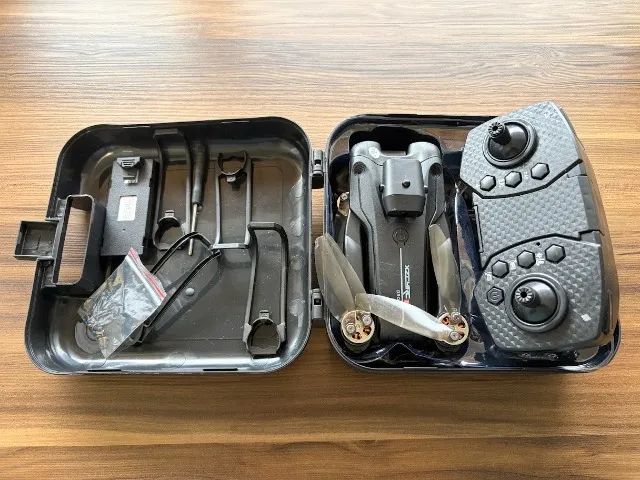 Drone Dobrável TS Toys  com Câmera HD, Sensor de Obstáculo, Case Rígida e 2 Baterias - Foto 2