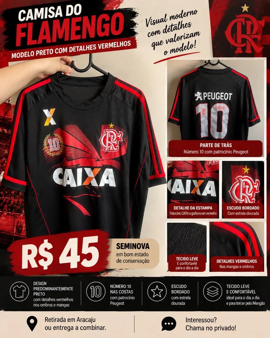 Camisa do Flamengo 