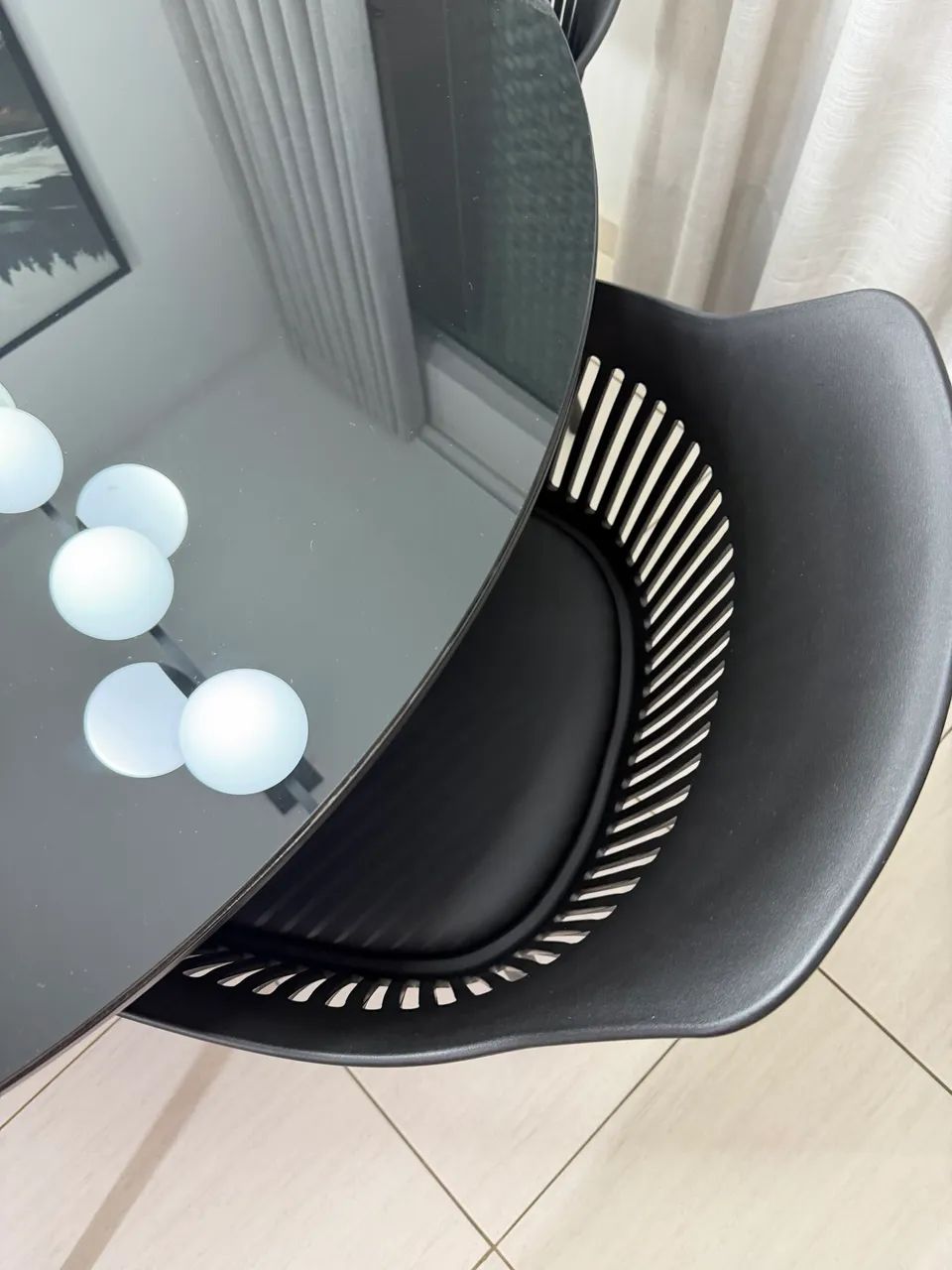 Kit 5 Poltronas Marcela Montreal Moderna Decorativa Master originais  - Foto 4