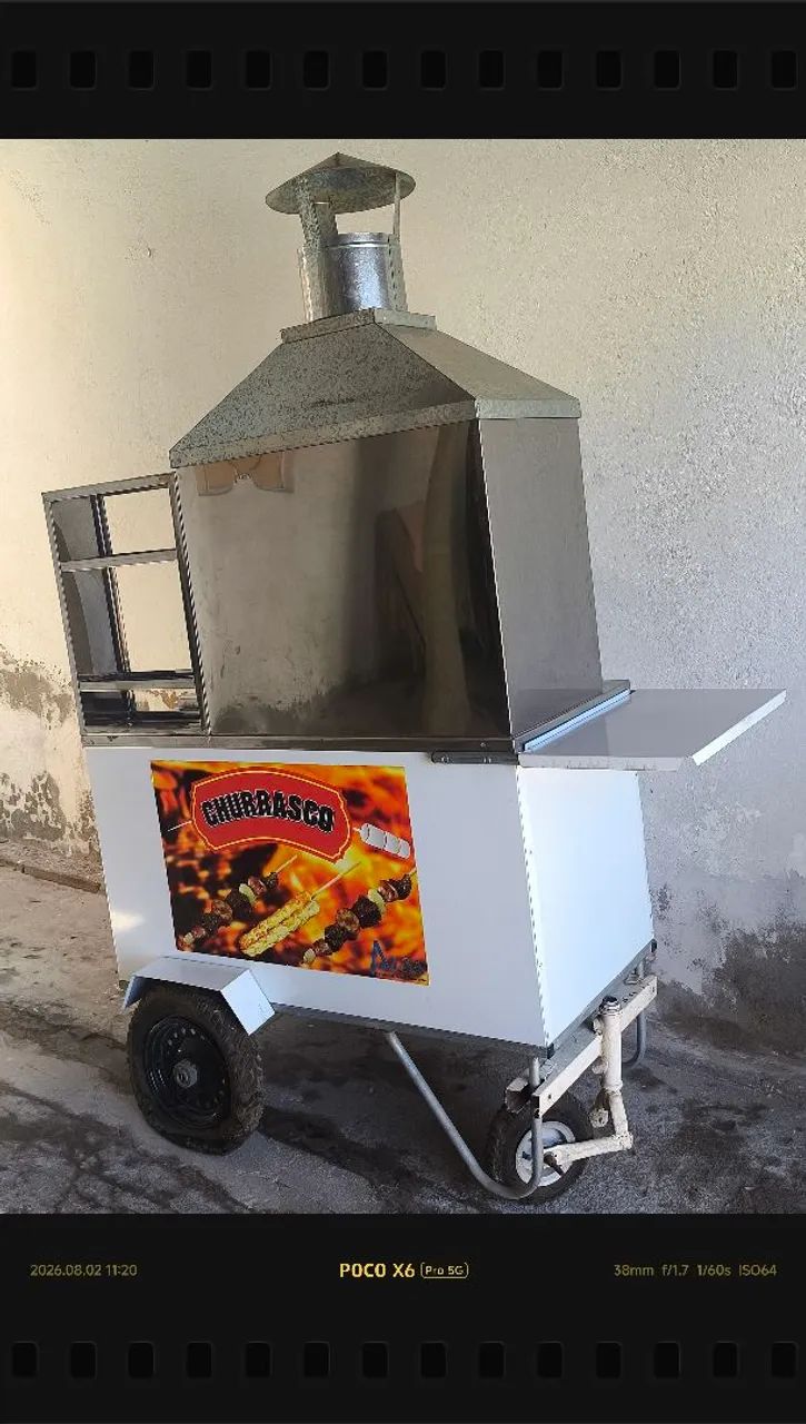 Carrinho de churrasco 