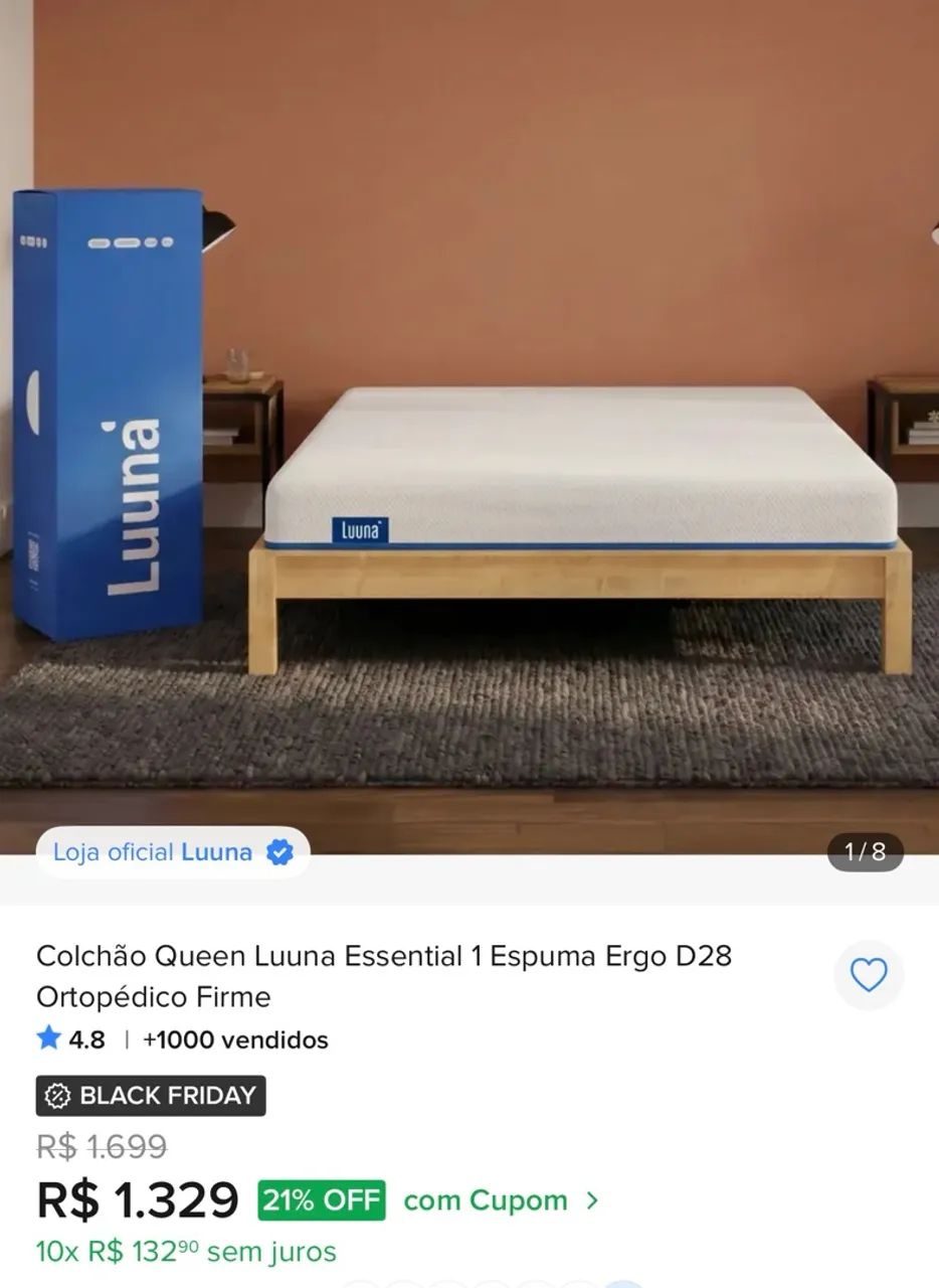 Colchão Queen Luuna - Foto 2