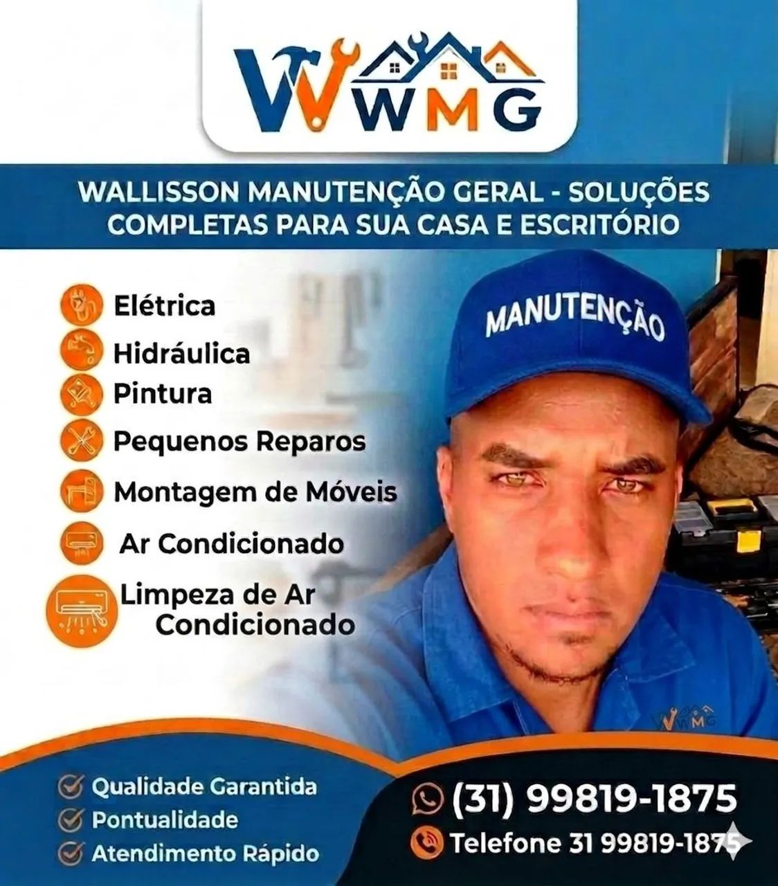 Marido de aluguel, manutenção geral