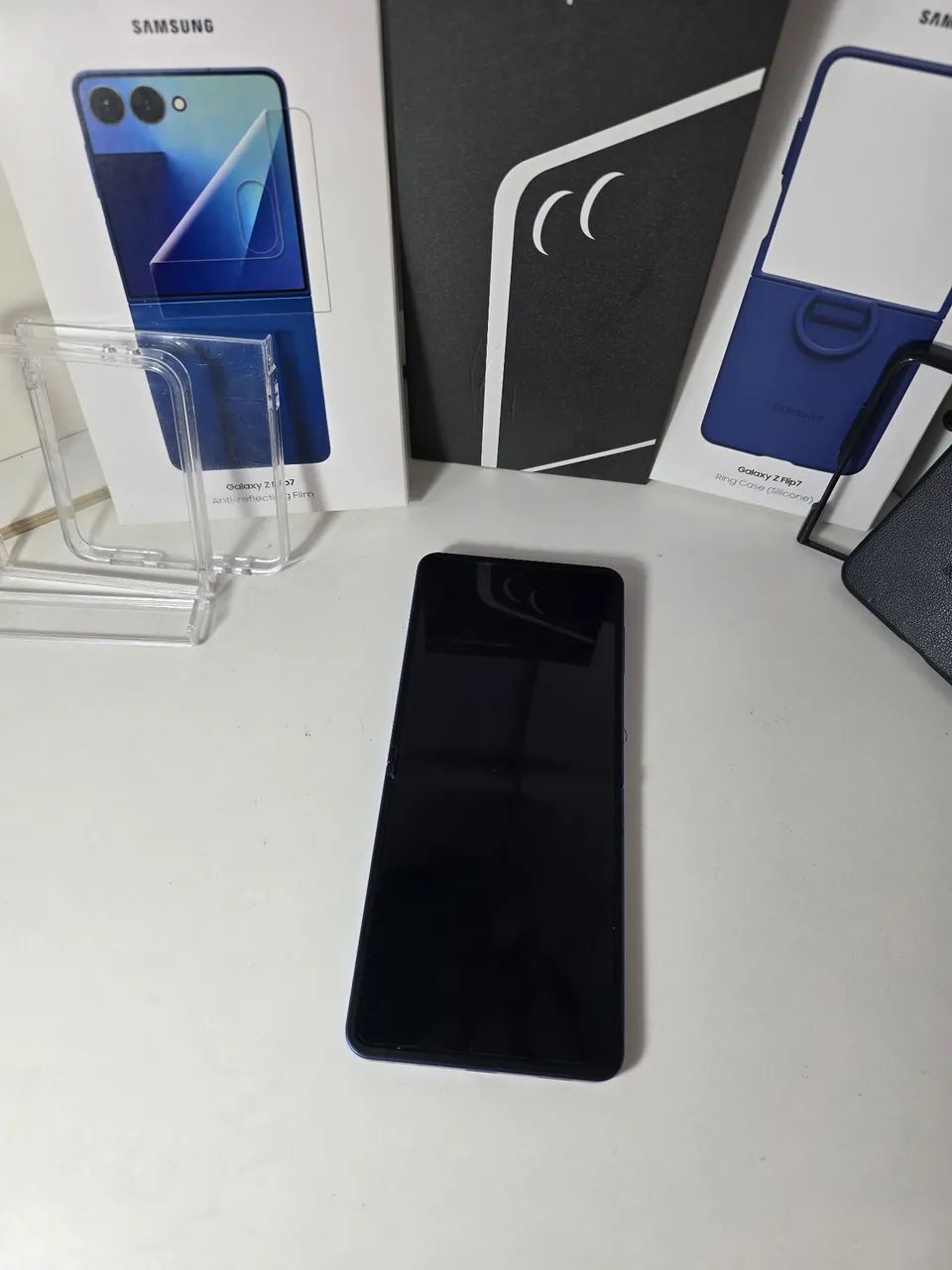 GALAXY ZFLIP 7 C/ CAIXA NF 3 CAPAS, PELICULA EXTRA - Foto 3