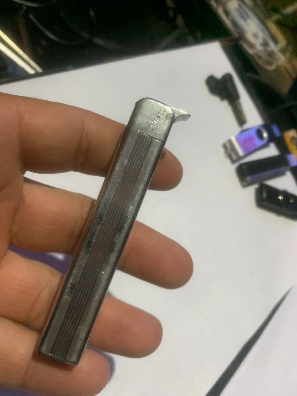 isqueiros vintage com canivete  - Foto 3