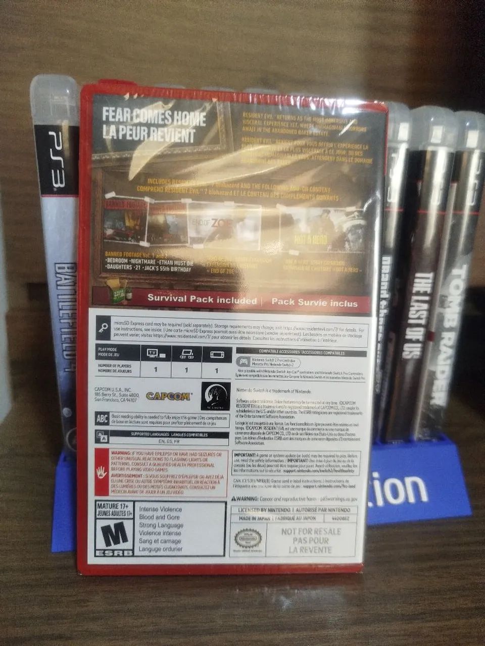 Resident Evil 7 Nintendo switch 2 lacrado  - Foto 2