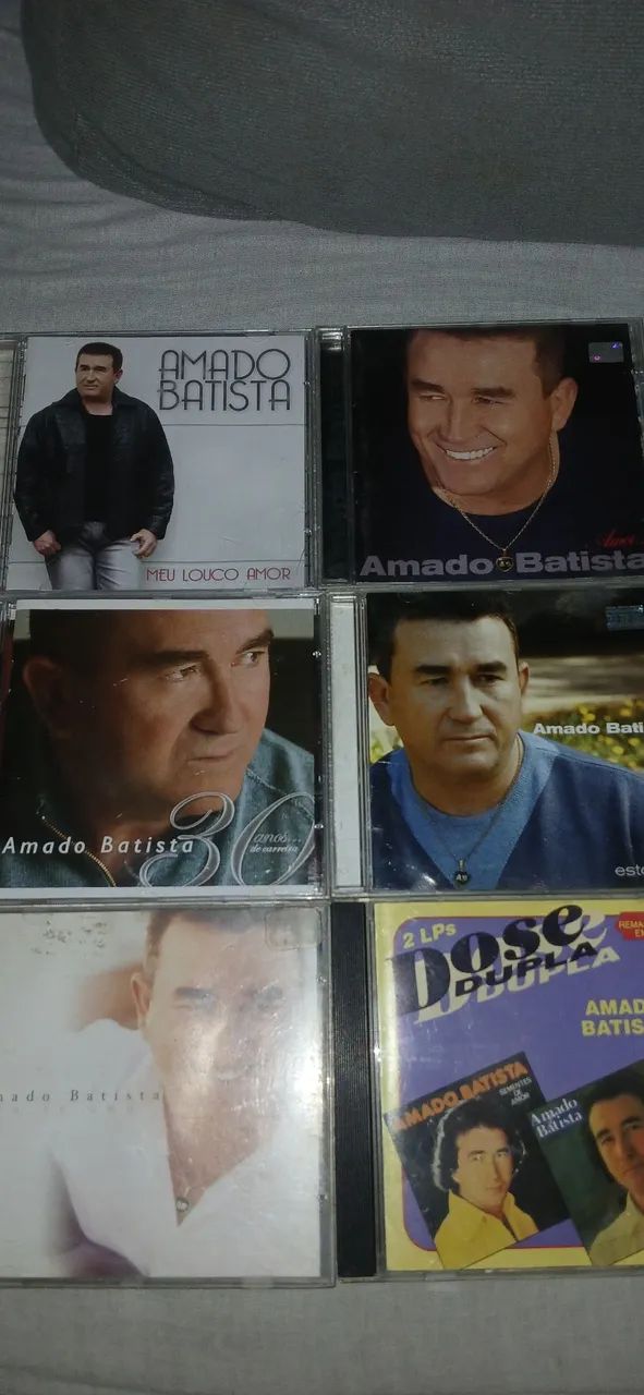 Lote 12 cds amado batista  - Foto 2