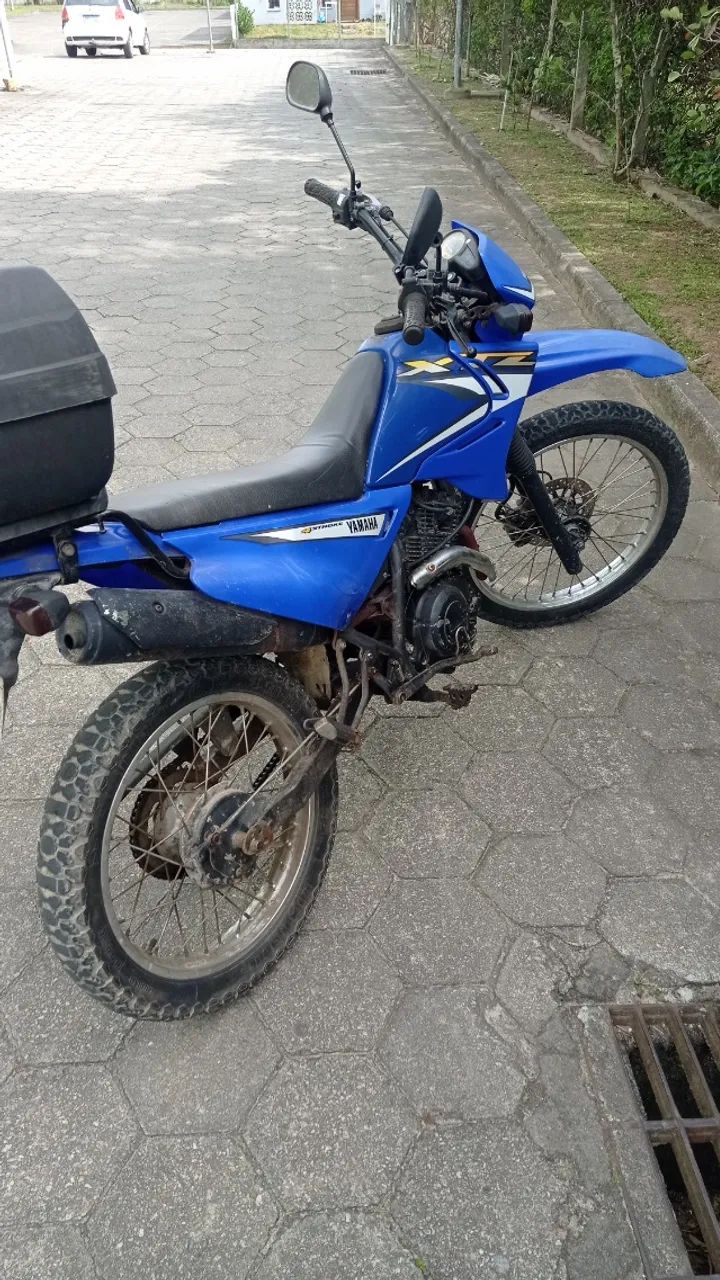 XTZ 125 e - 2003 Azul - Foto 2