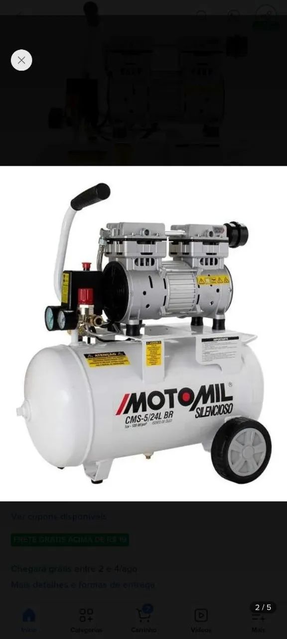 Compressor de ar  - Foto 3