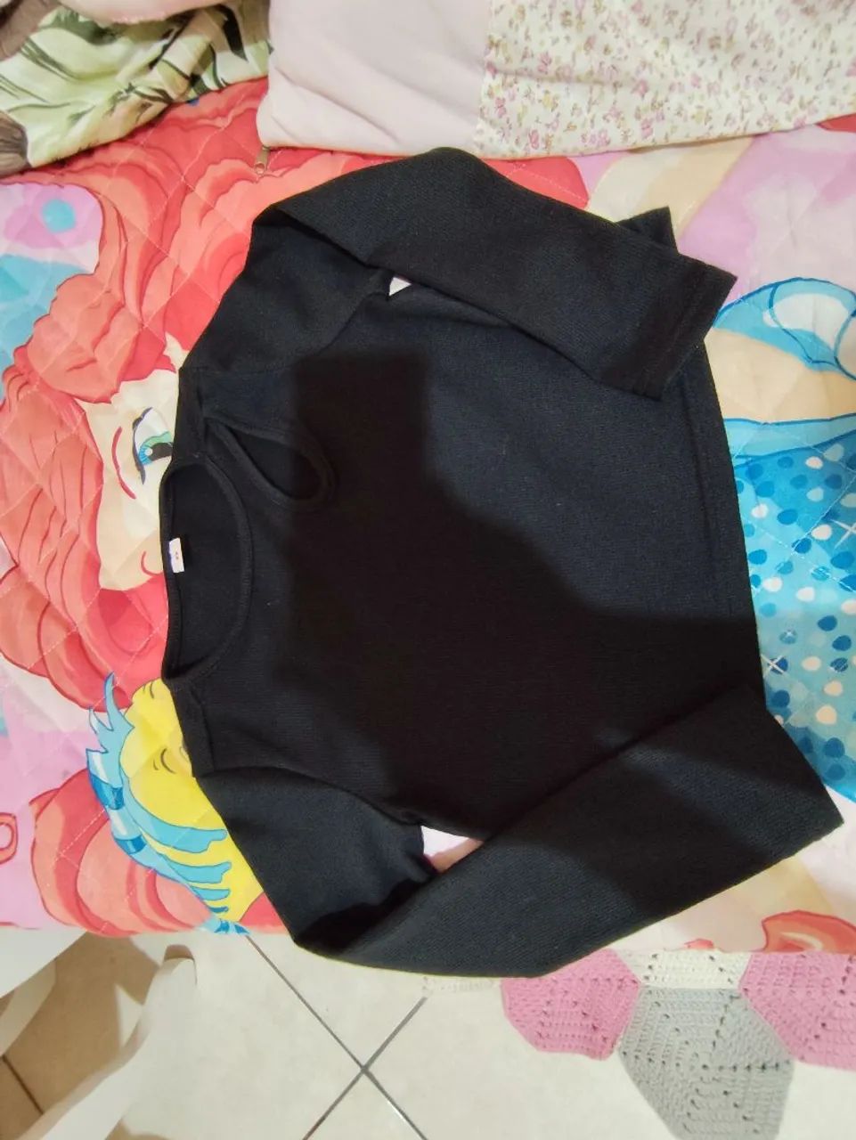 Cropped infantil 