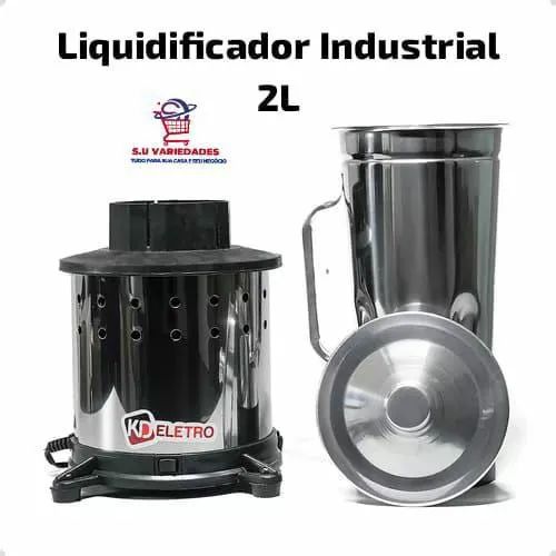 Liquidificador Industrial 2L | Guaraná, Acaí,Gelo, Maionese Caseira etc .....