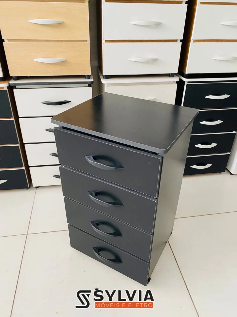 Criado mudo 4 gavetas  - Foto 4