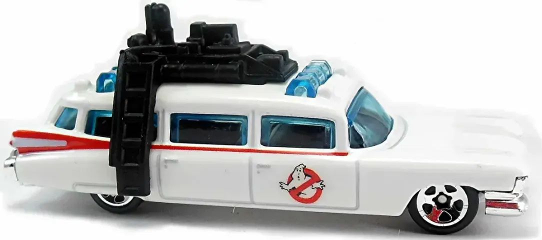 Hot Wheels Premium Ghostbusters Ecto-1 CAÇA-FANTASMAS 1:64 - Foto 3
