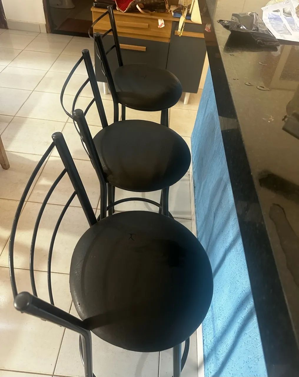 Vendo 3 banqueta 