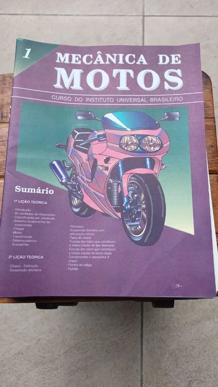 Aprenda Mecânica de Motos - Apostilas do curso