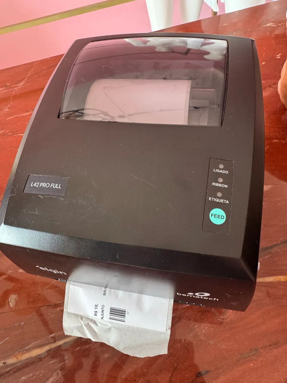 IMPRESSORA PARA ETIQUETAS ELGIN L24 PRO FULL - Foto 5