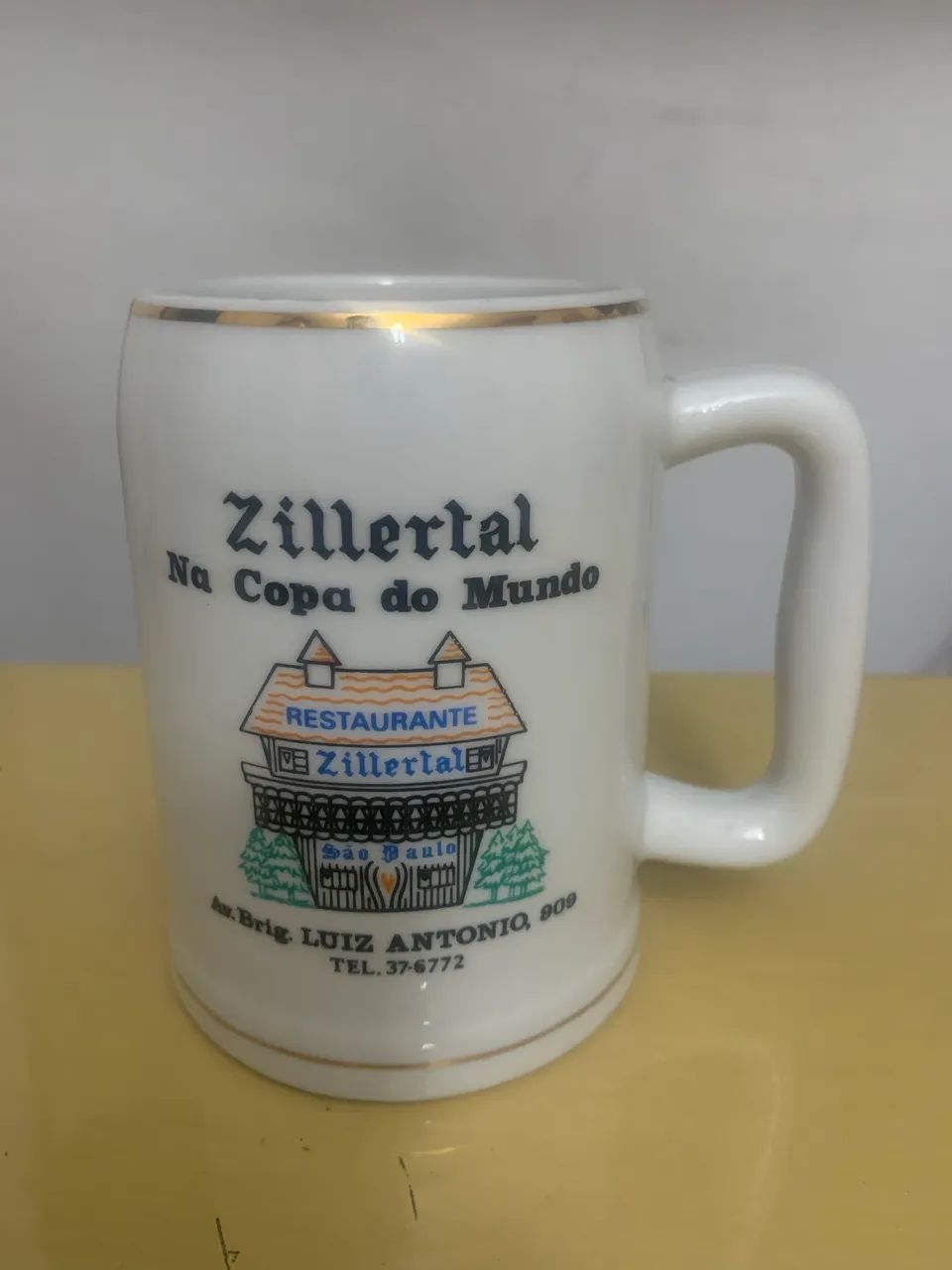Caneca Antiga Copa Do Mundo 1970 México  - Foto 2