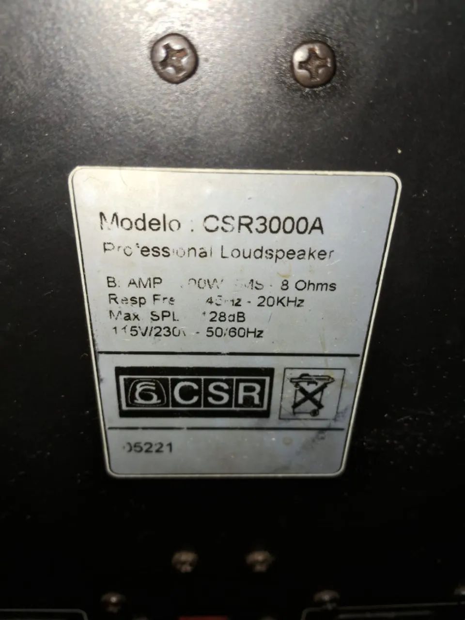 Caixa de som ativa 12" 200W CSR3000A - Foto 4