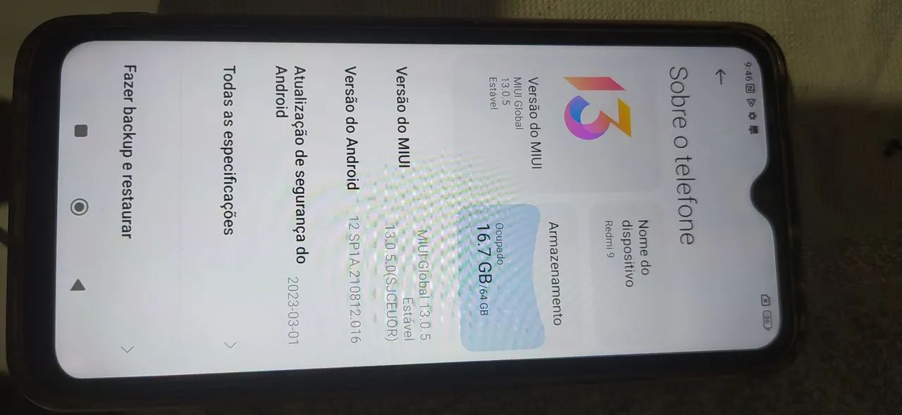 Redmi note 13 64gb e Samsung a50 64Gb