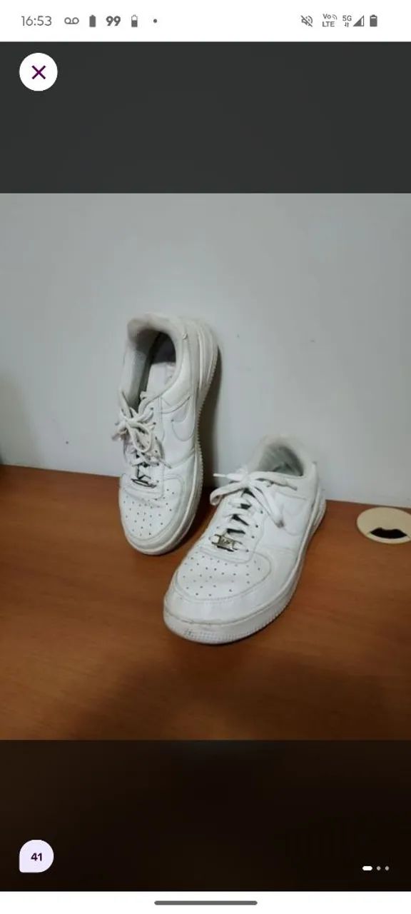 Tênis Nike branco. - Foto 2