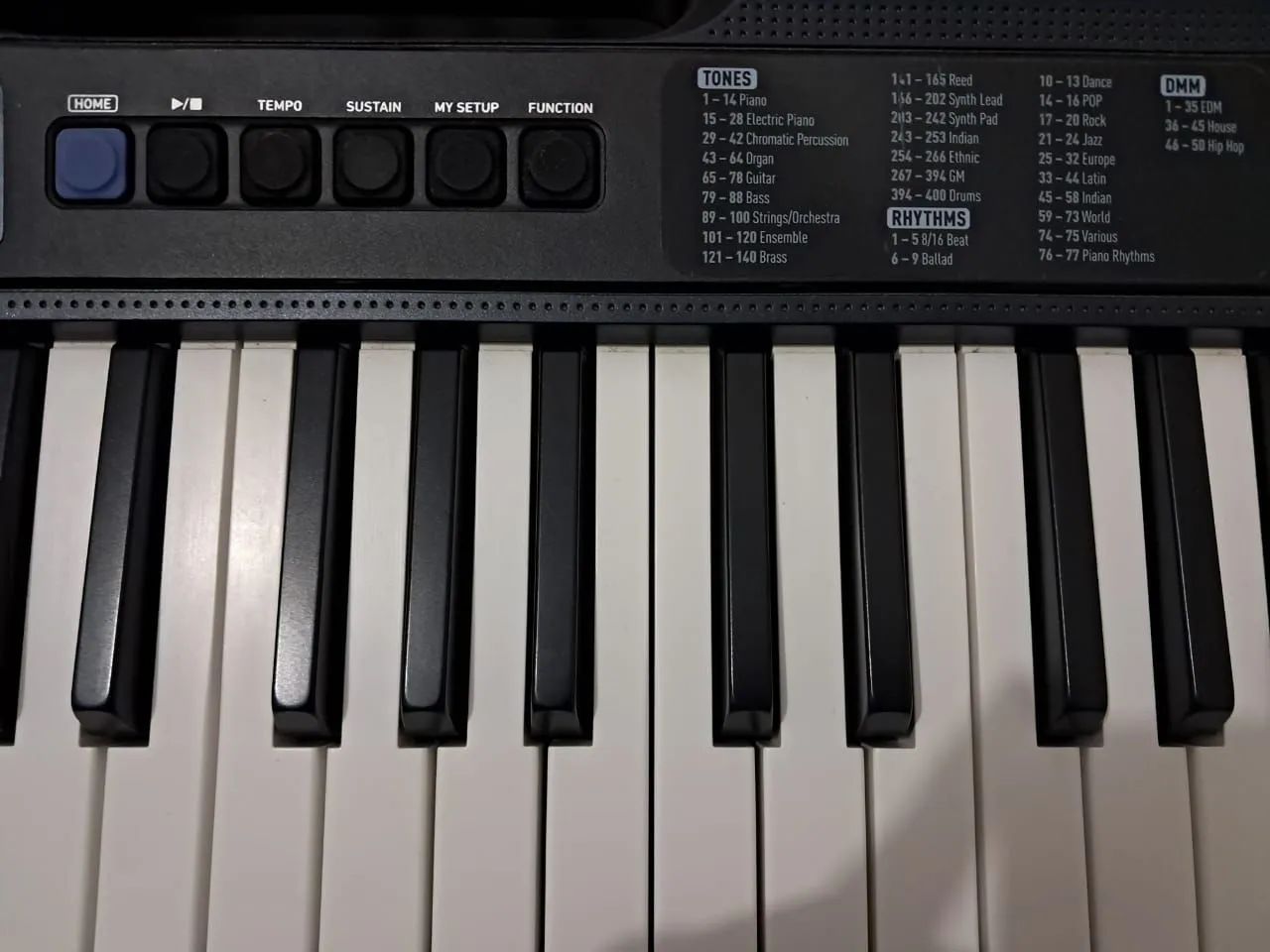 Casio Casiotone CT-S300, com teclas sensitivas.  - Foto 3