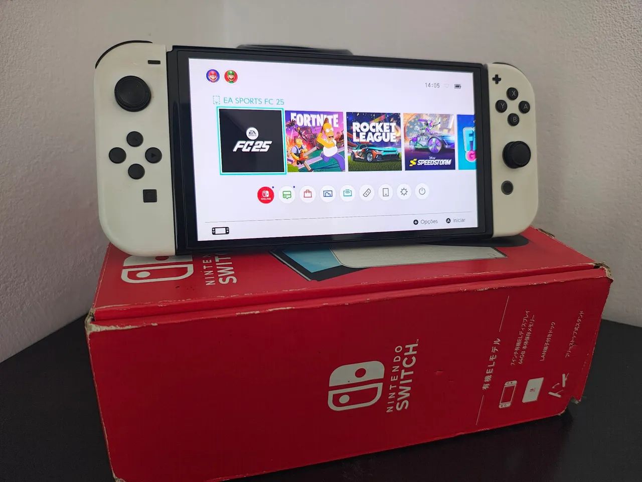 Nintendo switch OLED+ 3 meses de garantia 