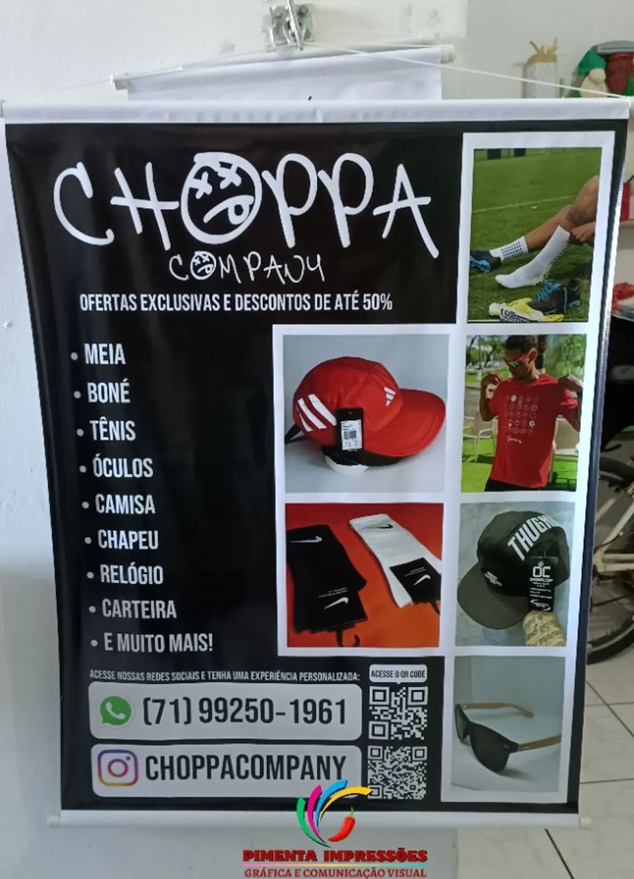 Banner - Faixa - Lona - Ilhós - Foto 4
