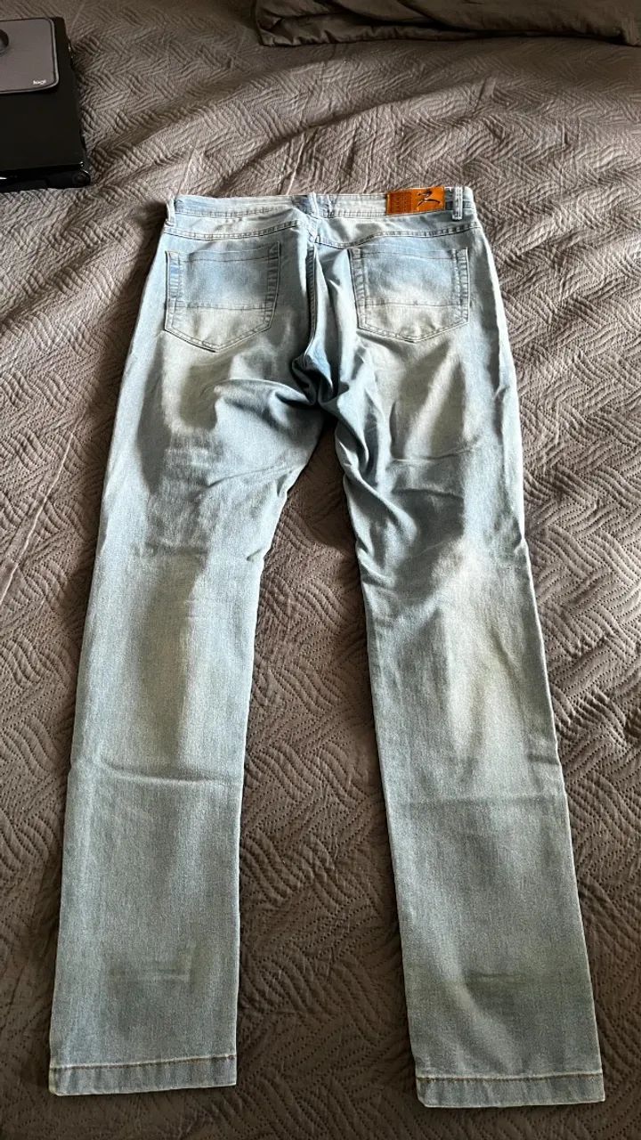 Calça Jeans Blinclass Masculina 42 - Slim com Elastano - Foto 2