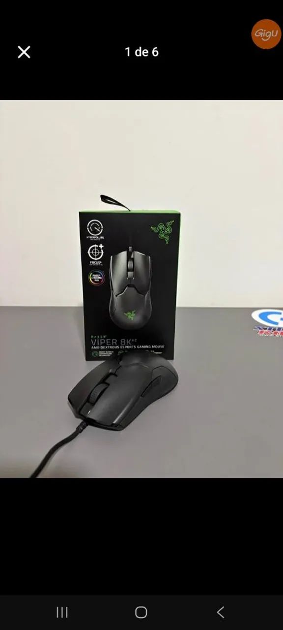 Mause razer viper 8khz original
