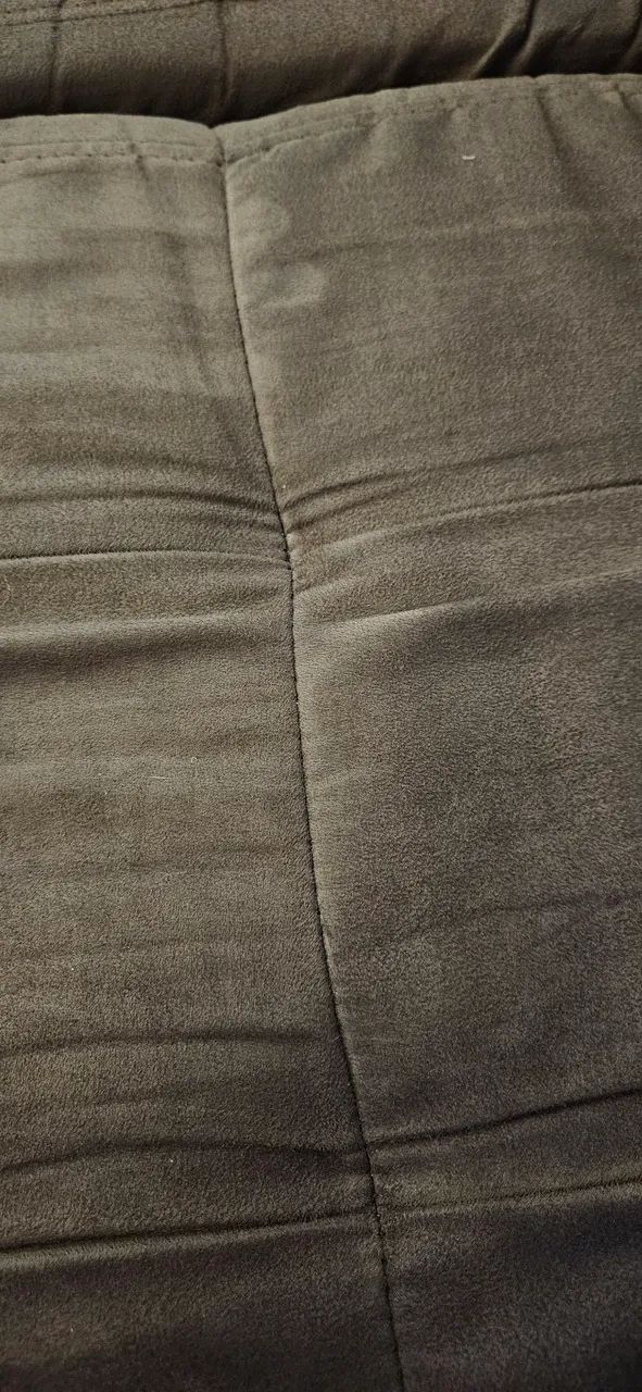 Sofá 2 lugares retrátil em Suede - Foto 3