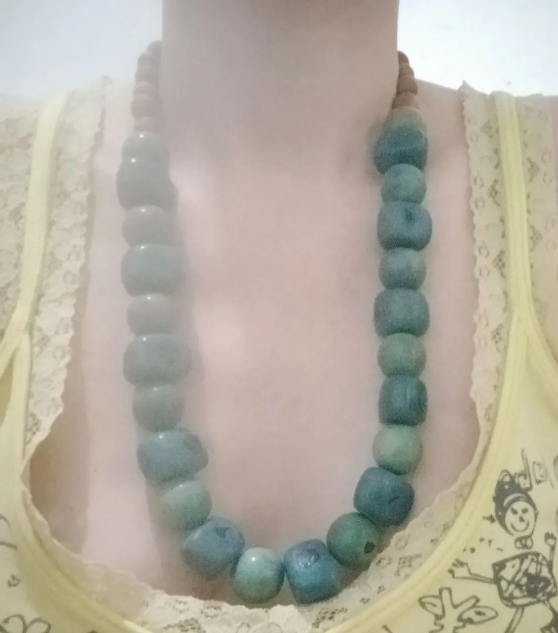 Colar com pedras turquesa - Foto 4