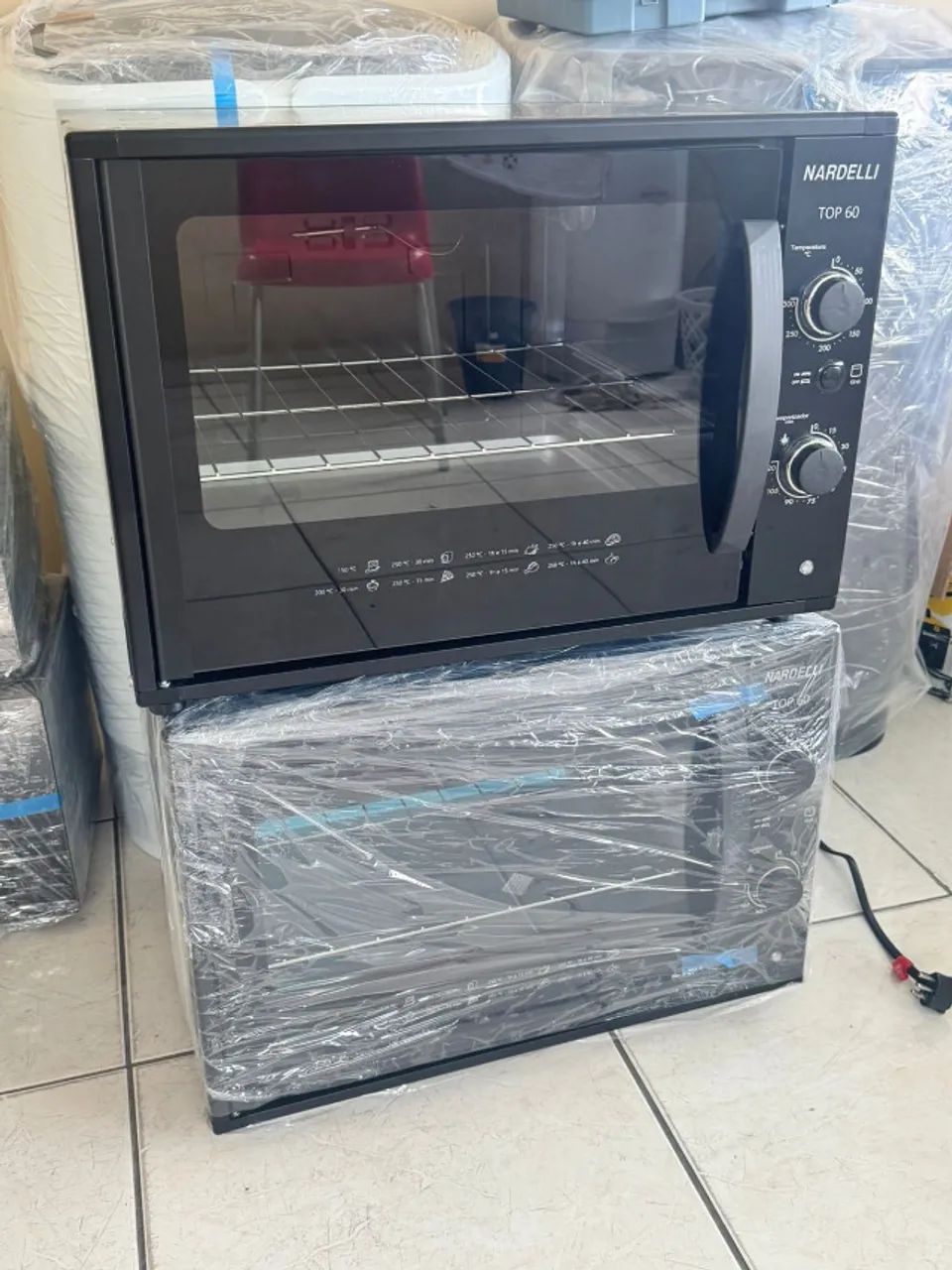 Forno Elétrico Nardelli 60 litros 127v novo com garantia  - Foto 6