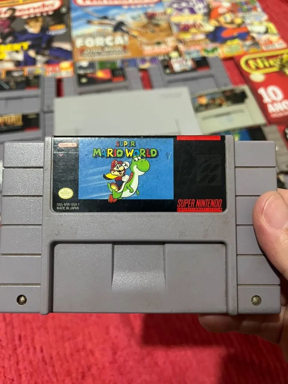 super nintendo com super mario world