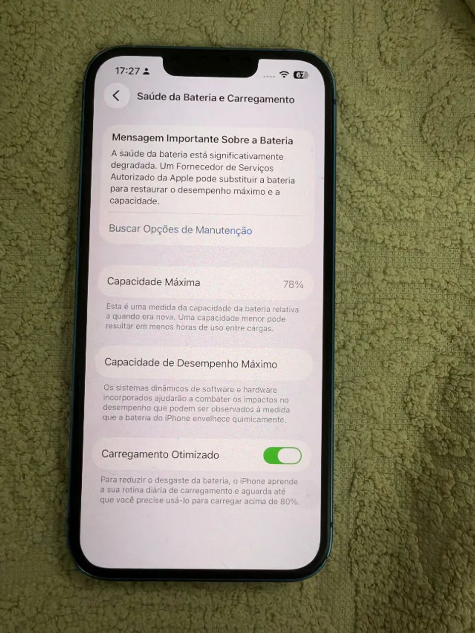 iPhone 13 128 GB Azul - Foto 2