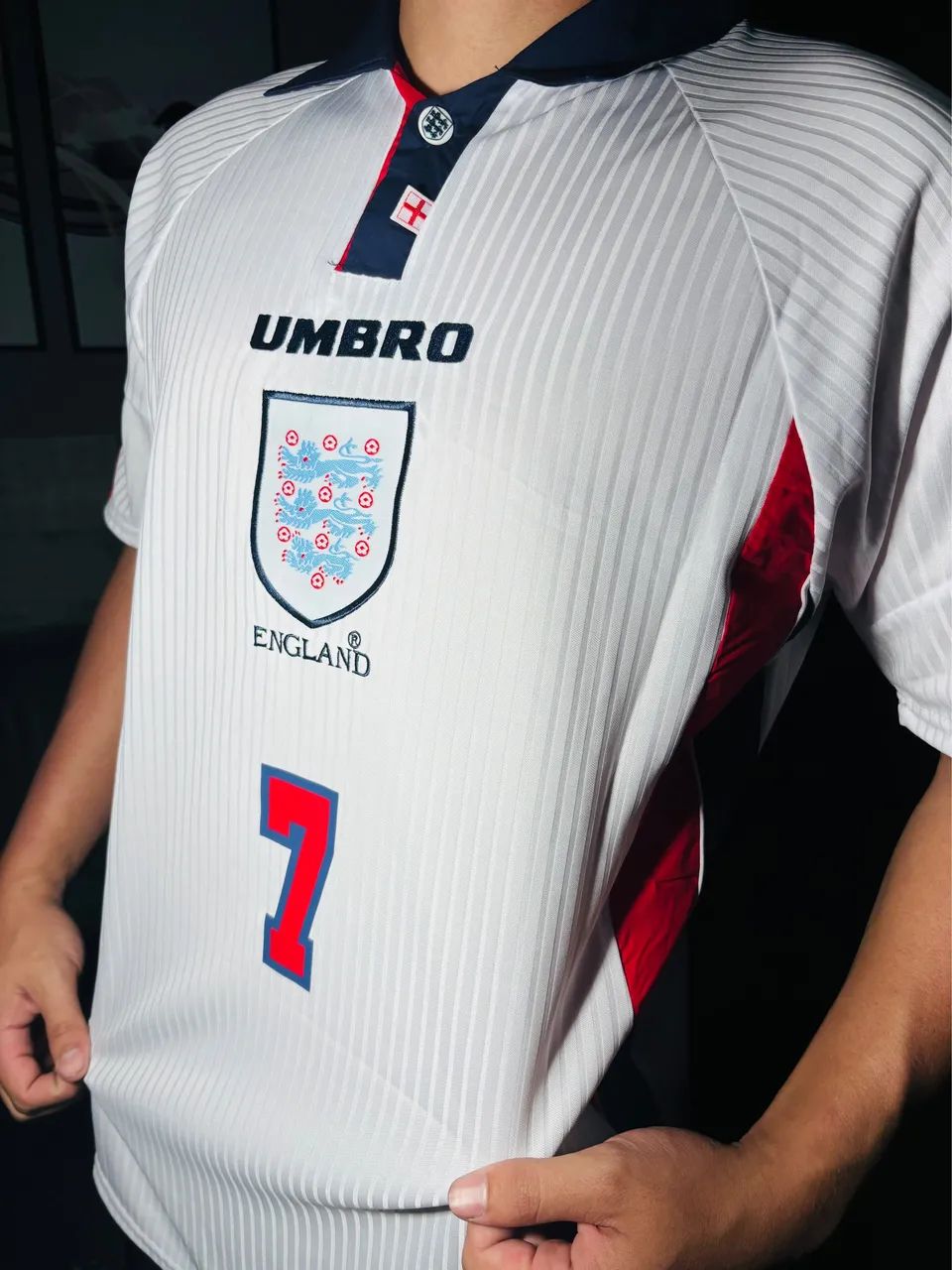 CAMISA INGLATERRA 1998 - Foto 2