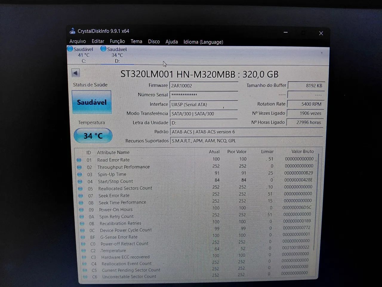 2 HDs saudáveis (500GB e 320GB)  - Foto 2