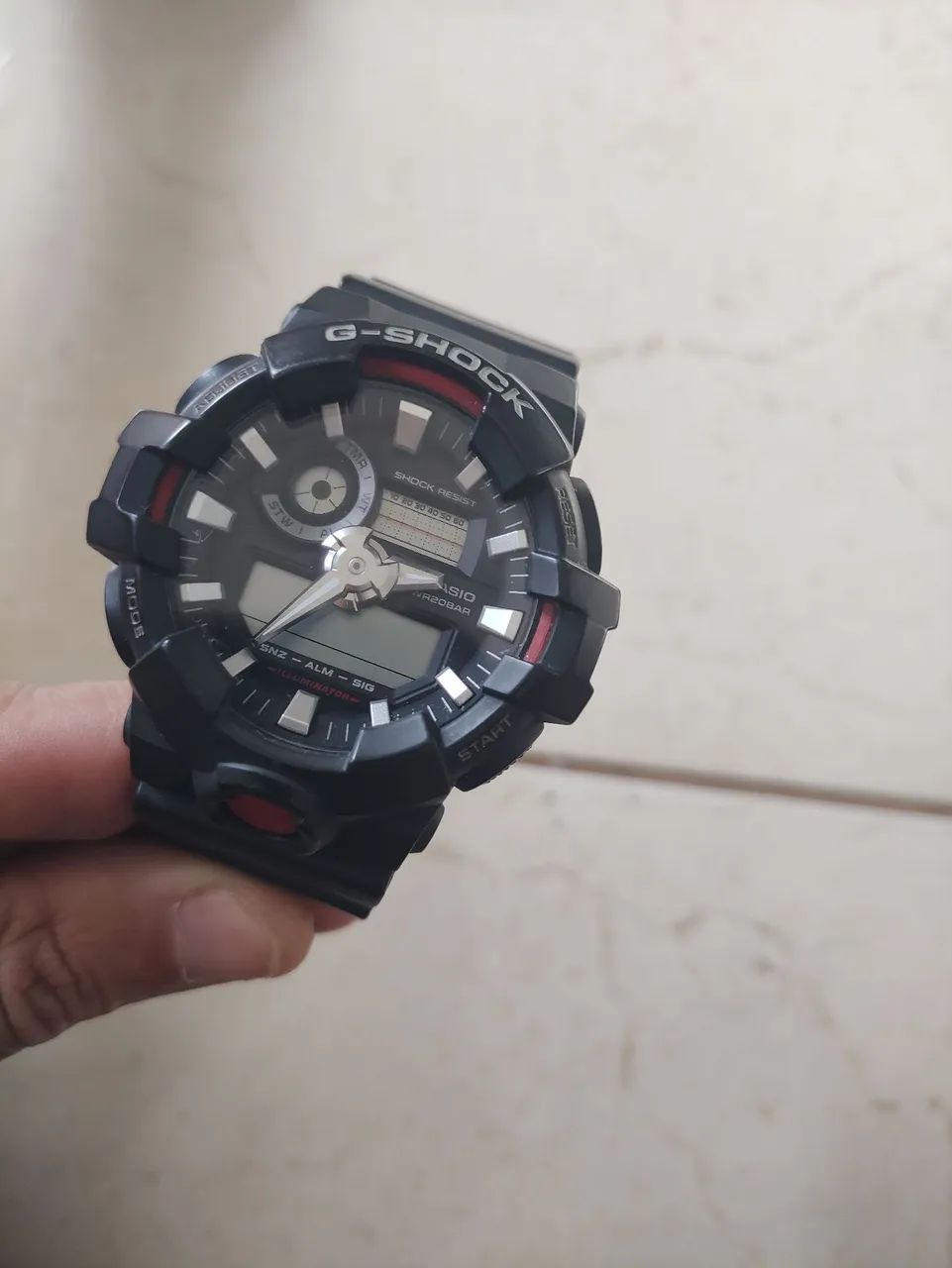 Relógio Casio G shock GA 700 trocar pilha !!