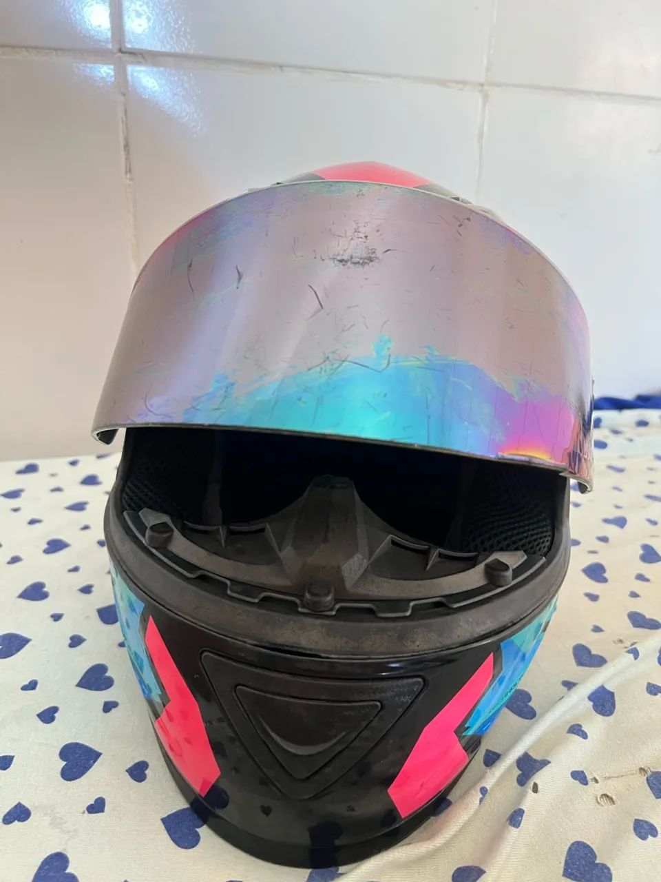 Capacete fw3 em perfeito estado 