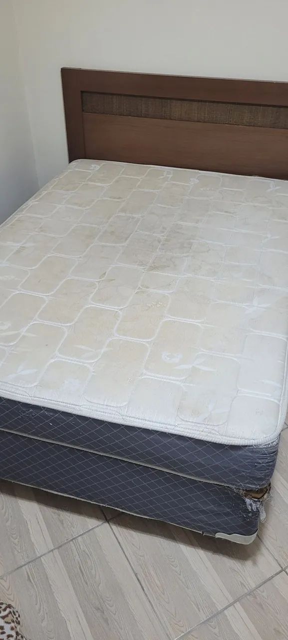 CAMA BOX CASAL TRADICIONAL SEMI ORTOPÉDICA  - Foto 3