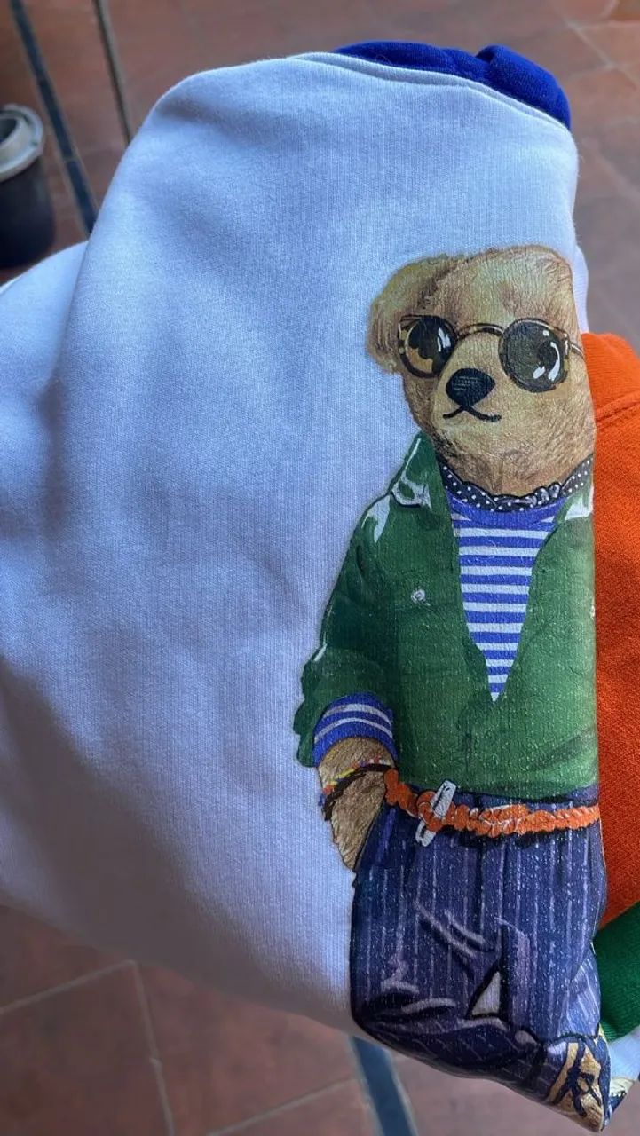MOLETOM POLO BEAR 14/16 IMPECÁVEL  - Foto 2