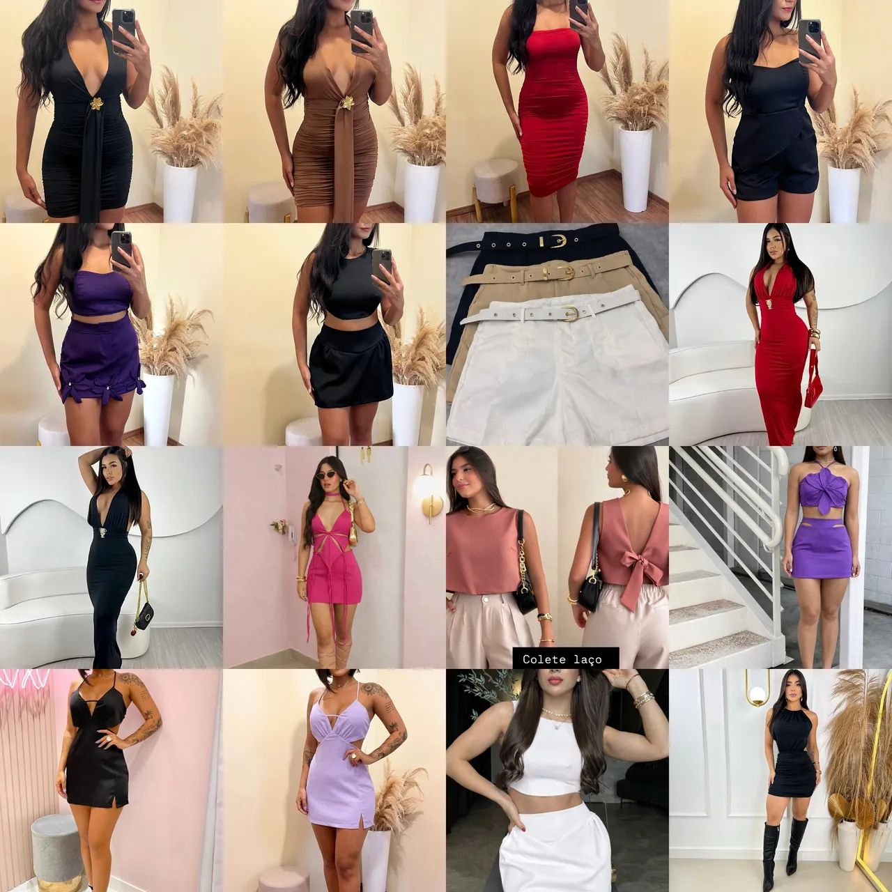 Lote de roupas novas feminina