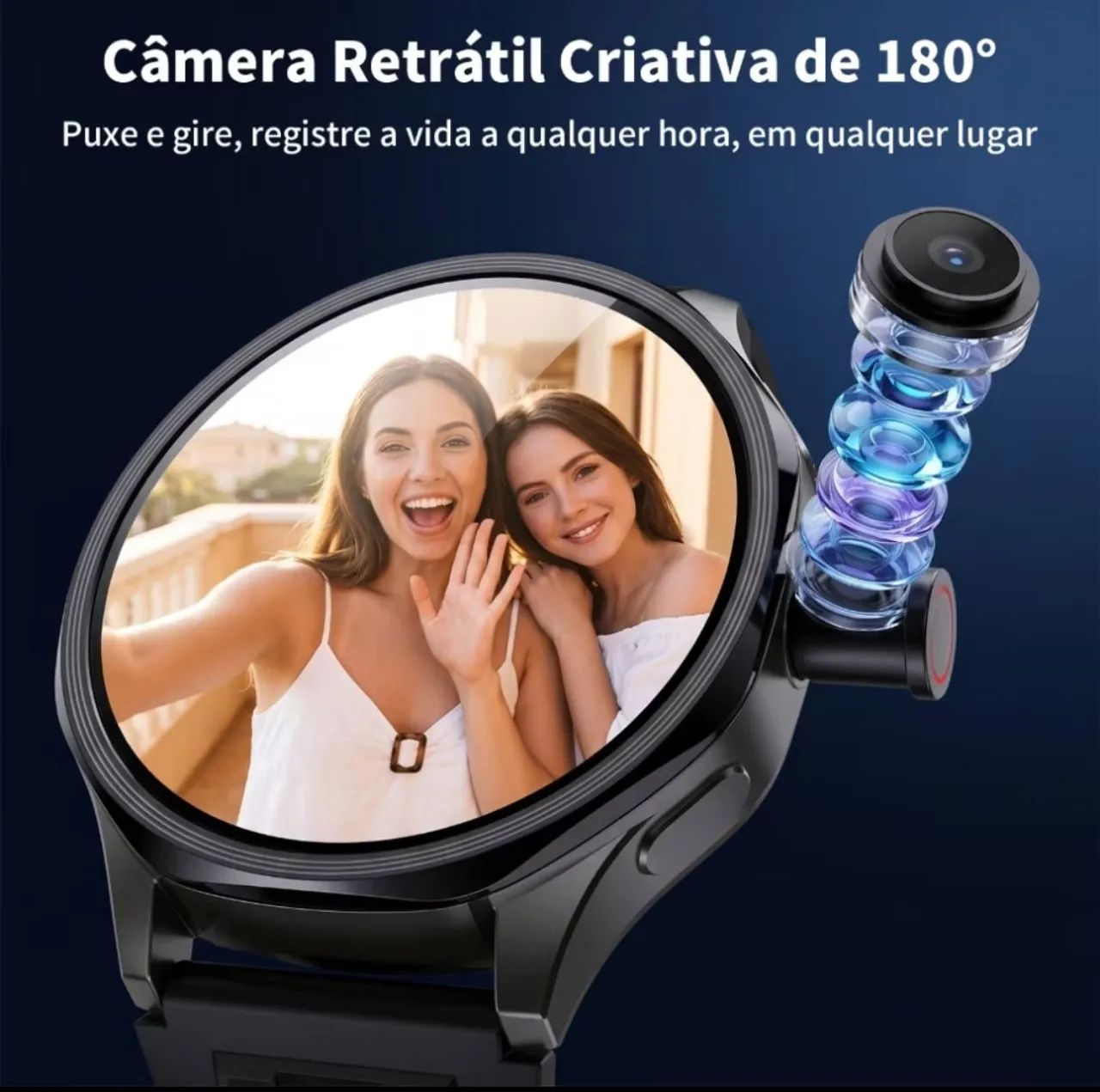 smartwatch 5g android ,4gb /64 gb sim card - Foto 4